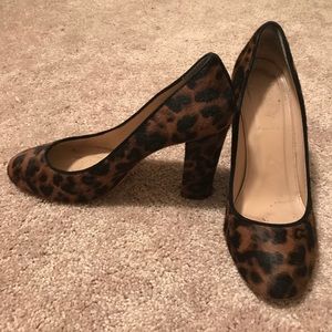 J. Crew Etta Calf Hair Pumps